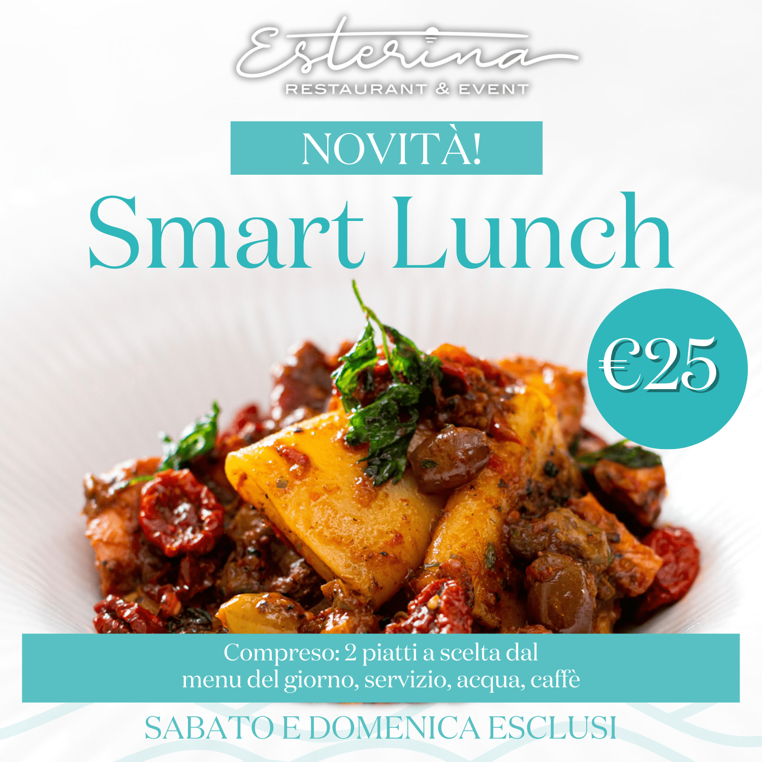 Pranzo veloce ma di qualità a Civitavecchia? Scopri lo Smart Lunch di Esterina